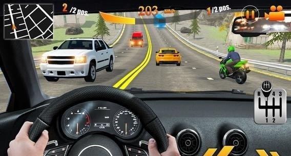 Pro Traffic Racer Car Driving Games