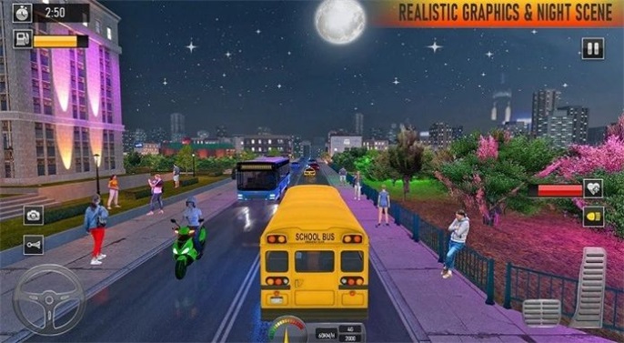 校车驾驶巴士(School Bus Coach Simulator 3D)