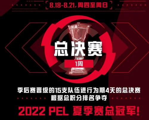 和平精英2022pel夏季赛什么时候开始 和平精英2022pel夏季赛赛程介绍