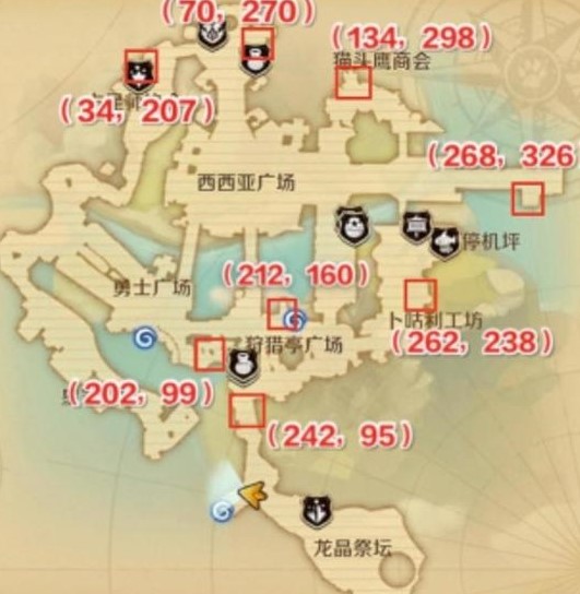 龙之国物语艾尔特米斯宝箱在什么地方
