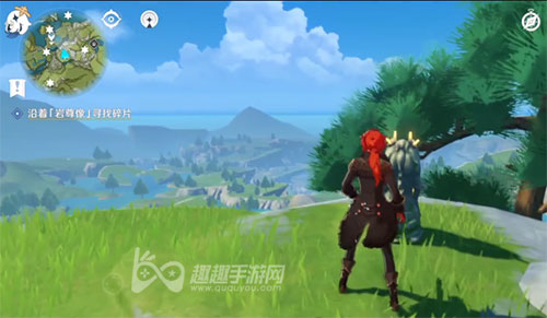 原神沿着岩尊像寻找碎片最高处点亮顺序介绍