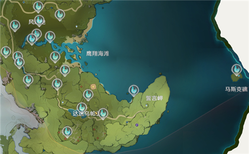 原神风神瞳在哪 全位置刷新点一览