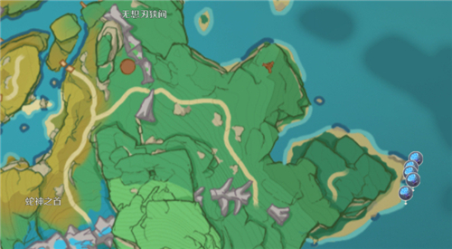 原神稻妻海灵芝分布位置图 哪里采集数量多