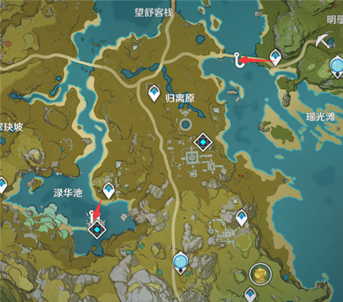 原神钓鱼点位置在哪 蒙德璃月稻妻钓鱼地点一览
