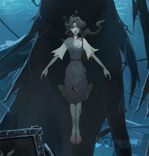 第五人格渔女三视图高清图片