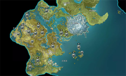 原神清心采集点在哪里