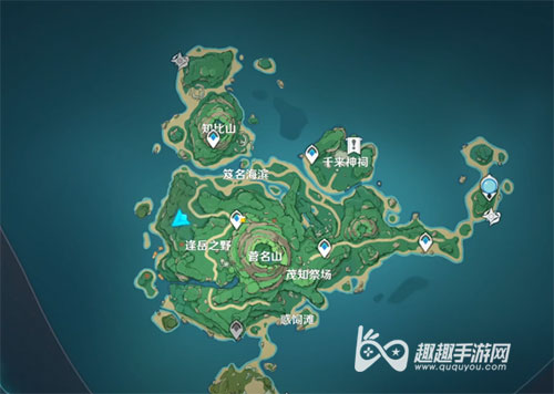 原神逢岳之野第三个羽毛