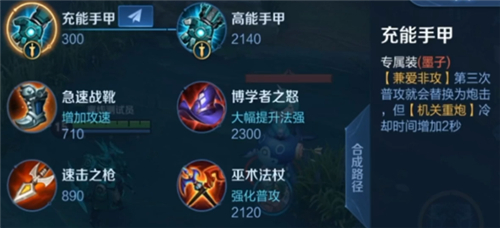 王者荣耀英雄专属装备大全图鉴