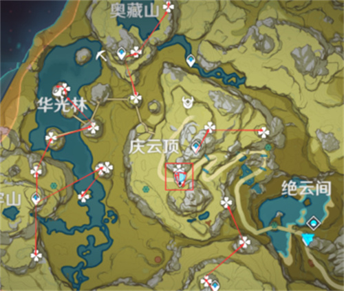 原神清心采集点分享 清心采集路线一览