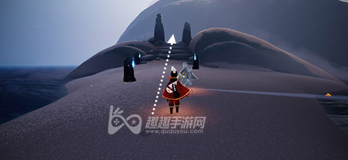 光遇晨岛指点先祖位置01