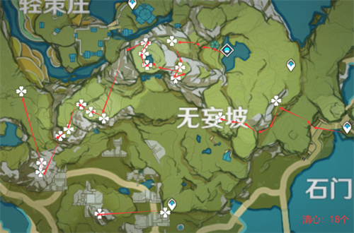 原神清心采集点分享 清心采集路线一览