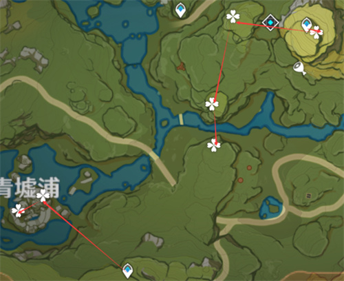 原神清心采集点分享 清心采集路线一览