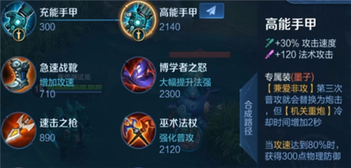 王者荣耀英雄专属装备大全图鉴