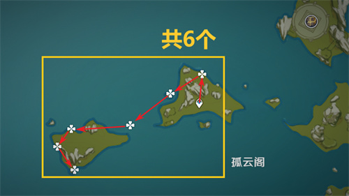 原神星螺采集路线图推荐 2022最快收集路线分享