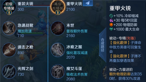 王者荣耀英雄专属装备大全图鉴