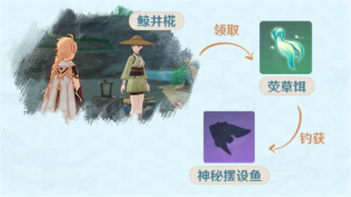 原神特殊的鱼是什么 月中王国钓取5条特殊的鱼任务攻略