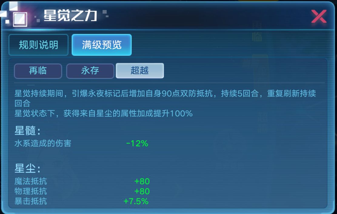奥拉星手游夜兰星觉属性强度解析