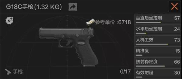 暗区突围G18C手枪测评攻略