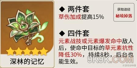 原神艾尔海森圣遗物推荐大全