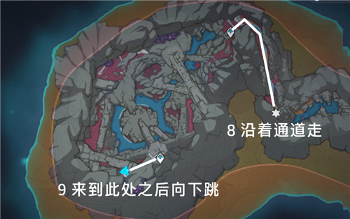 原神紫色文字位置大全 层岩巨渊9处紫色的字在哪