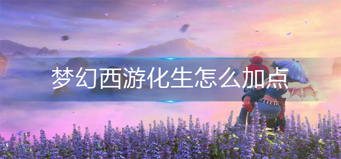 梦幻西游化生怎么加点