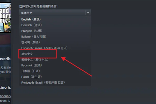 gta5怎么设置中文 中文语言设置教程