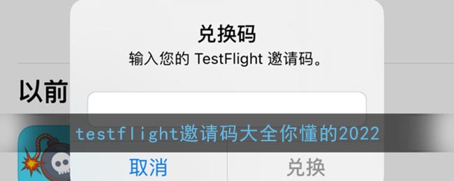 2022testflight兑换码大全你懂的