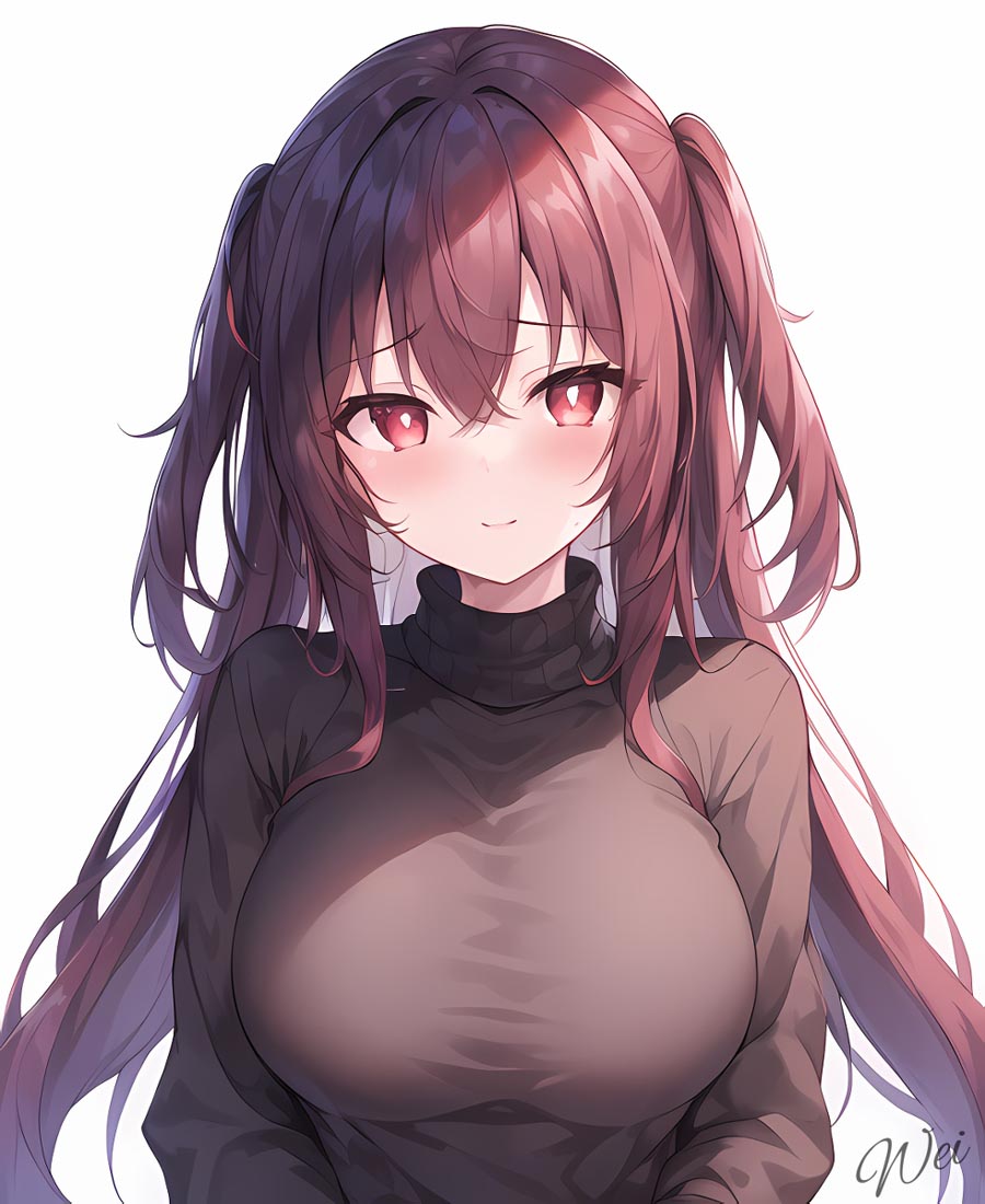 原神胡桃掀开衣服看副乳